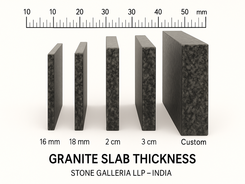 granite slab thickness 2